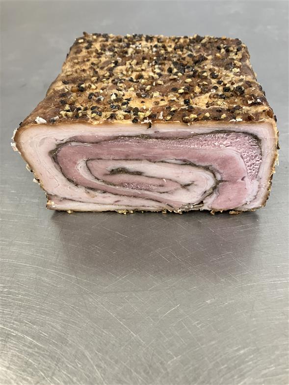 Røget rullepølse